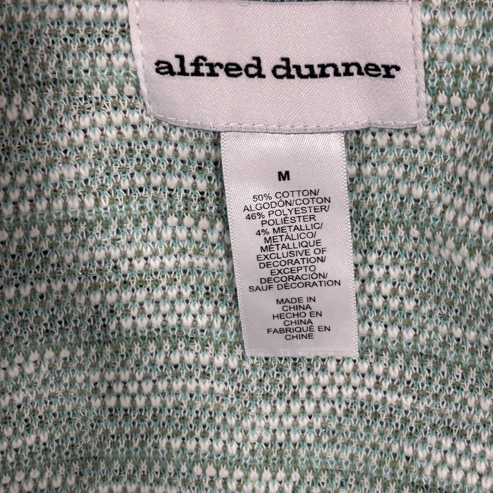 Alfred Dunner Lady Like Seafoam Jacket size :M - Picture 6 of 6